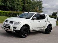 USED 2010 60 MITSUBISHI L200 2.5 DI-D 4X4 BARBARIAN LB DCB 1d AUTO 175 BHP SAT NAV + LEATHER + SPORT BACK TOP
