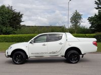 USED 2010 60 MITSUBISHI L200 2.5 DI-D 4X4 BARBARIAN LB DCB 1d AUTO 175 BHP SAT NAV + LEATHER + SPORT BACK TOP