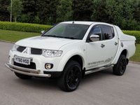 USED 2010 60 MITSUBISHI L200 2.5 DI-D 4X4 BARBARIAN LB DCB 1d AUTO 175 BHP SAT NAV + LEATHER + SPORT BACK TOP