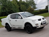 USED 2010 60 MITSUBISHI L200 2.5 DI-D 4X4 BARBARIAN LB DCB 1d AUTO 175 BHP SAT NAV + LEATHER + SPORT BACK TOP
