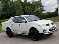 USED 2010 60 MITSUBISHI L200 2.5 DI-D 4X4 BARBARIAN LB DCB 1d AUTO 175 BHP SAT NAV + LEATHER + SPORT BACK TOP