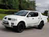 USED 2010 60 MITSUBISHI L200 2.5 DI-D 4X4 BARBARIAN LB DCB 1d AUTO 175 BHP SAT NAV + LEATHER + SPORT BACK TOP