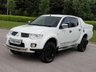 USED 2010 60 MITSUBISHI L200 2.5 DI-D 4X4 BARBARIAN LB DCB 1d AUTO 175 BHP SAT NAV + LEATHER + SPORT BACK TOP