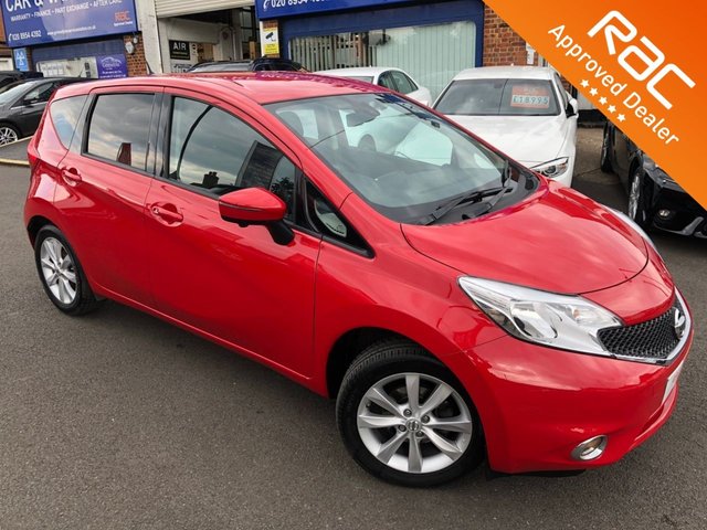 2016 16 Nissan Note 1.2 TEKNA DIG-S 5d AUTO 98 BHP
