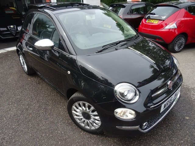 2016 16 Fiat 500 1.2 ECO LOUNGE 3d 69 BHP NEW SHAPE