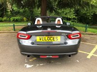 USED 2018 18 FIAT 124 1.4L SPIDER MULTIAIR LUSSO 2d 139 BHP VERY LOW MILEAGE EXAMPLE