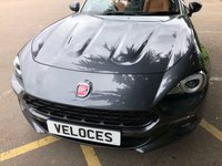 USED 2018 18 FIAT 124 1.4L SPIDER MULTIAIR LUSSO 2d 139 BHP VERY LOW MILEAGE EXAMPLE