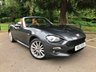 USED 2018 18 FIAT 124 1.4L SPIDER MULTIAIR LUSSO 2d 139 BHP VERY LOW MILEAGE EXAMPLE