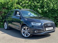 USED 2013 63 AUDI Q3 2.0 TDI QUATTRO S LINE 5d AUTO 175 BHP PANORAMIC SUNROOF HUGE SPECIFICATION