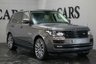 USED 2015 65 LAND ROVER RANGE ROVER 4.4 SDV8 AUTOBIOGRAPHY 5d AUTO 339 BHP Tempest Grey / Full Ivory Leather Heated / Chilled Electric Memory Seats with Contrast Espresso Stitch and Winged Headrests + Autobiography Embossed, Panoramic Sliding Glass Sunroof, HDD Satellite Navigation + Dual View Touch Screen + Digital TV Tuner + Bluetooth Connectivity + Meridian Premium Surround Sound + DAB Radio , Front and Rear Park Distance Control + 360 Cameras, Automatic Xenon Headlights with LED Signature and High Beam Assist, 22 Inch Polished Style 7 Alloy Wheels + Tyre Pressure M