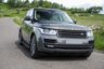 USED 2015 65 LAND ROVER RANGE ROVER 4.4 SDV8 AUTOBIOGRAPHY 5d AUTO 339 BHP Tempest Grey / Full Ivory Leather Heated / Chilled Electric Memory Seats with Contrast Espresso Stitch and Winged Headrests + Autobiography Embossed, Panoramic Sliding Glass Sunroof, HDD Satellite Navigation + Dual View Touch Screen + Digital TV Tuner + Bluetooth Connectivity + Meridian Premium Surround Sound + DAB Radio , Front and Rear Park Distance Control + 360 Cameras, Automatic Xenon Headlights with LED Signature and High Beam Assist, 22 Inch Polished Style 7 Alloy Wheels + Tyre Pressure M