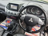 USED 2014 63 MITSUBISHI L200 2.5 DI-D 4X4 BARBARIAN LB DCB 1d 175 BHP SAT NAV + HEATED SEATS + 2 KEYS