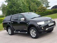 USED 2014 63 MITSUBISHI L200 2.5 DI-D 4X4 BARBARIAN LB DCB 1d 175 BHP SAT NAV + HEATED SEATS + 2 KEYS