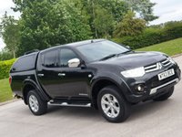 USED 2014 63 MITSUBISHI L200 2.5 DI-D 4X4 BARBARIAN LB DCB 1d 175 BHP SAT NAV + HEATED SEATS + 2 KEYS