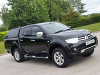 USED 2014 63 MITSUBISHI L200 2.5 DI-D 4X4 BARBARIAN LB DCB 1d 175 BHP SAT NAV + HEATED SEATS + 2 KEYS
