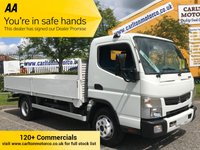 USED 2013 13 MITSUBISHI FUSO CANTER 7C15 DROPSIDE [ LOW MILEAGE ] 14ft  Alloy Body A/CON 