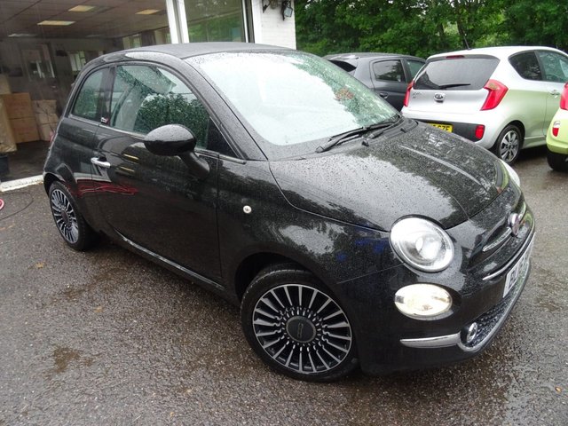 2016 16 Fiat 500 0.9 TWINAIR CONVERTIBLE LOUNGE 3d 105 BHP NEW SHAPE
