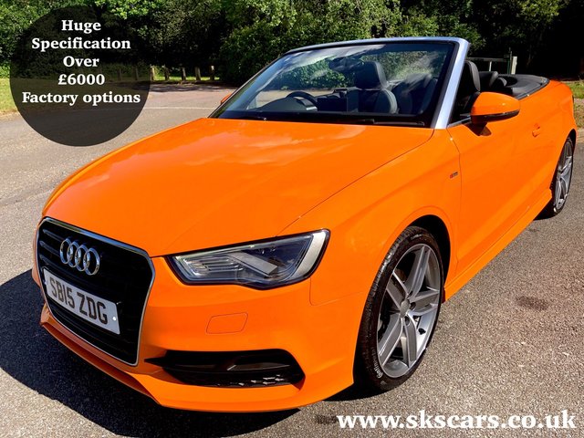 2015 15 Audi A3 1.4 TFSI S LINE 2d 148 BHP