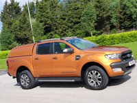 USED 2016 16 FORD RANGER 3.2 WILDTRAK 4X4 DCB TDCI 1d AUTO 197 BHP PRICE 18750+VAT 3750 TOTAL = 22500