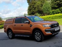 USED 2016 16 FORD RANGER 3.2 WILDTRAK 4X4 DCB TDCI 1d AUTO 197 BHP PRICE 18750+VAT 3750 TOTAL = 22500