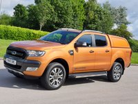 USED 2016 16 FORD RANGER 3.2 WILDTRAK 4X4 DCB TDCI 1d AUTO 197 BHP PRICE 18750+VAT 3750 TOTAL = 22500