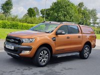 USED 2016 16 FORD RANGER 3.2 WILDTRAK 4X4 DCB TDCI 1d AUTO 197 BHP PRICE 18750+VAT 3750 TOTAL = 22500