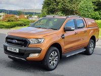 USED 2016 16 FORD RANGER 3.2 WILDTRAK 4X4 DCB TDCI 1d AUTO 197 BHP PRICE 18750+VAT 3750 TOTAL = 22500