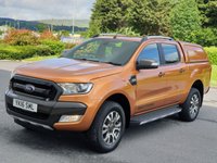 USED 2016 16 FORD RANGER 3.2 WILDTRAK 4X4 DCB TDCI 1d AUTO 197 BHP PRICE 18750+VAT 3750 TOTAL = 22500