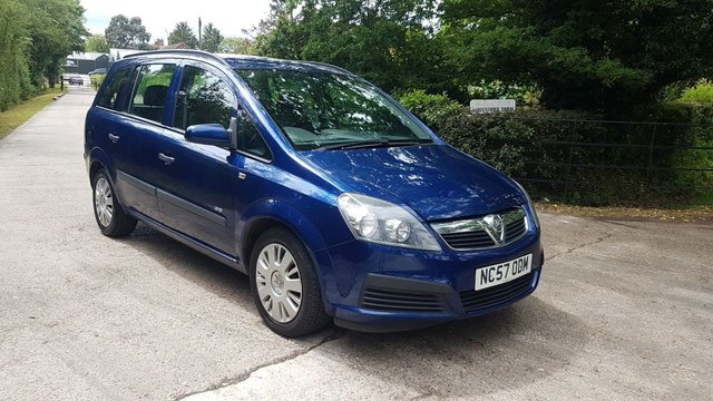2008 57 Vauxhall Zafira 1.8 LIFE 16V 5d 139 BHP