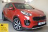 USED 2016 16 KIA SPORTAGE 2.0 CRDI GT-LINE 4WD 5d AUTO 134 BHP Stunning Vehicle - One Owner - Full Kia Service History (3 Kia Services & Recently Serviced) - Black/Cream Leather Interior With Front/Rear Heated Seats - Satellite Navigation - Kia Warranty Until March 2023 - Reversing Camera With Front/Rear Parking Sensors - Climate Control - Cruise Control - USB / AUX Connectivity - Bluetooth - DAB Digital Radio - Remote Locking With 2 Keys
