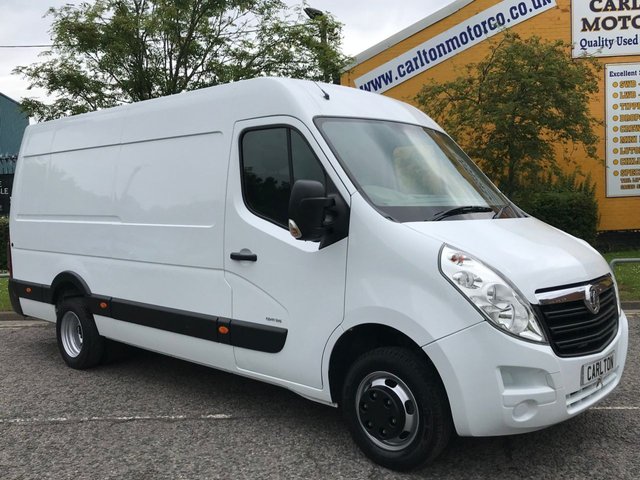 2013 63 Vauxhall Movano 2.3 R3500 L3 H2 CDTI 125 LWB HIGH ROOF+ T/LIFT DRW 