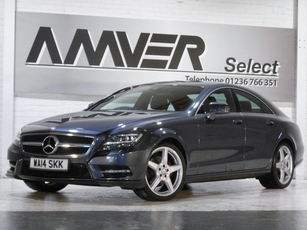 USED 2014 14 MERCEDES-BENZ CLS CLASS 2.1 CLS250 CDI BLUEEFFICIENCY AMG SPORT 4d AUTO 204 BHP FROM &pound;257.77 PER MONTH - NO DEPOSIT