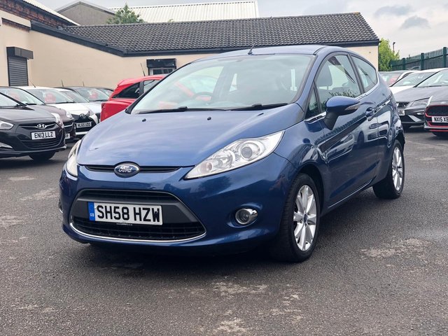 2008 58 Ford Fiesta 1.2 ZETEC 3d 81 BHP