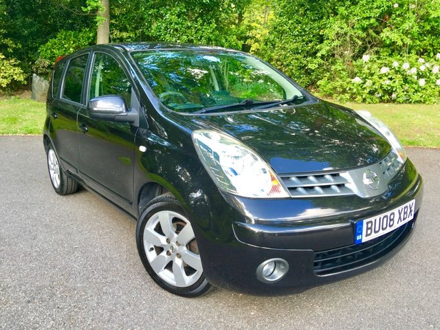 2008 08 Nissan Note 1.6 ACENTA S 5d AUTO 109 BHP''BLUETOOTH/PART EXCHANGE TO CLEAR''
