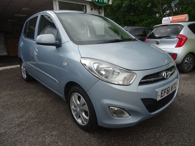 2011 61 Hyundai I10 1.2 STYLE 5d 85 BHP
