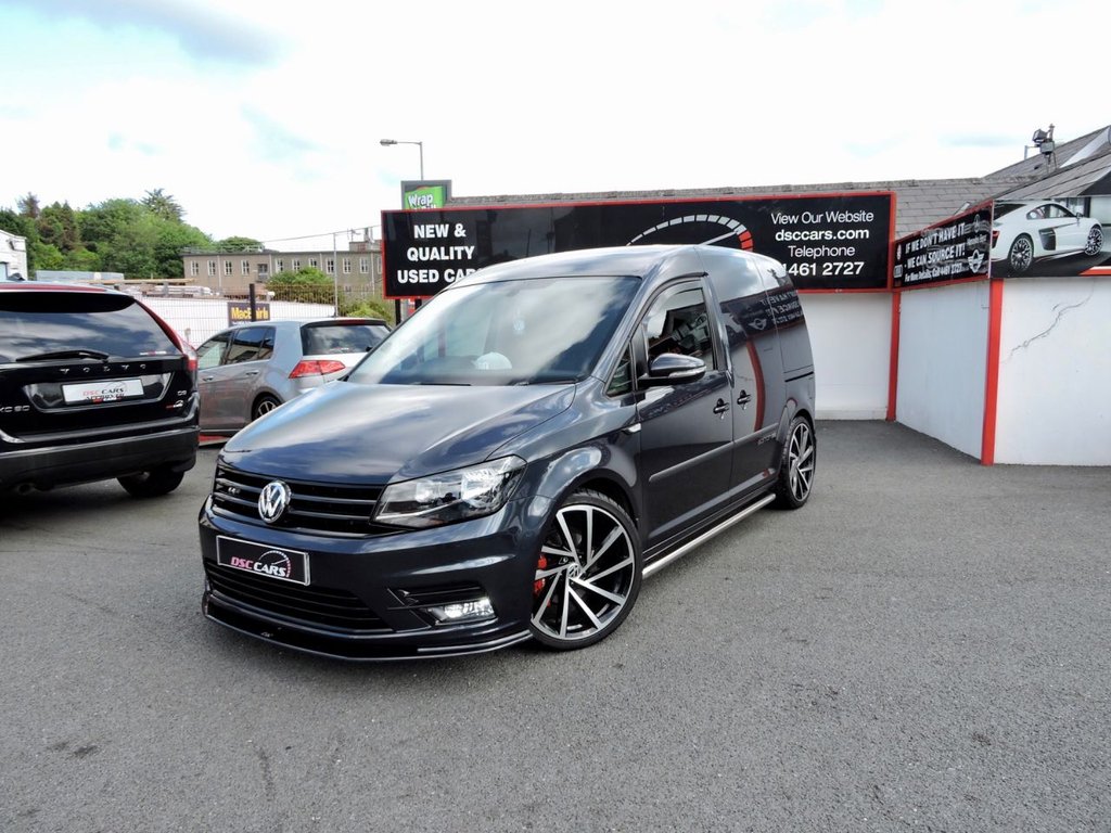 USED 2017 10 VOLKSWAGEN CADDY 2.0 C20 TDI HIGHLINE **ONE OF A KIND** PLUS VAT