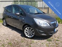 USED 2012 62 VAUXHALL MERIVA 1.4 SE 5d 99 BHP Low Mileage with Panoramic Roof