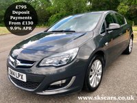 USED 2014 14 VAUXHALL ASTRA 1.6 ELITE 5d AUTO 115 BHP **12 MONTH NATIONAL WARRANTY**