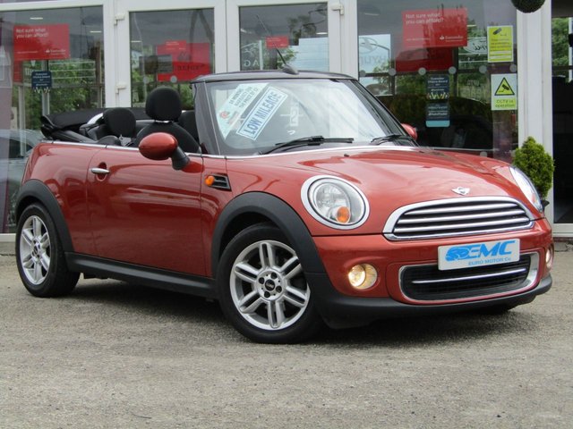 2012 62 MINI Convertible 1.6 COOPER 2d 122 BHP