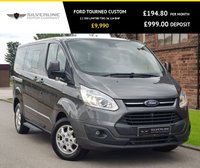 USED 2015 64 FORD TOURNEO CUSTOM 2.2 300 LIMITED TDCI 5d 124 BHP [9 SEATS] 9 SEATS+ALLOYS+DAB+AIR CON + SUNROOF ++ SERVICE HISTORY ++