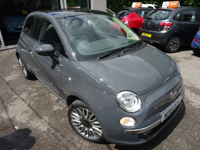 2015 15 Fiat 500 1.2 LOUNGE 3d 69 BHP