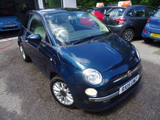 2015 15 Fiat 500 1.2 LOUNGE 3d 69 BHP