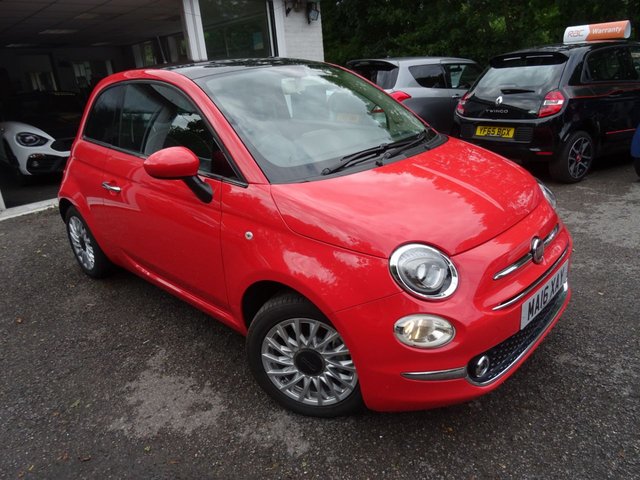 2016 16 Fiat 500 1.2 LOUNGE 3d 69 BHP NEW SHAPE