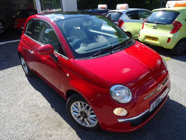 2015 15 Fiat 500 1.2 LOUNGE 3d 69 BHP