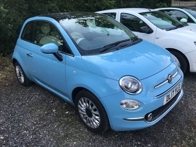 2017 17 Fiat 500 1.2 LOUNGE 3d 69 BHP NEW SHAPE