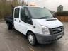USED 2011 61 FORD TRANSIT 2.2 TDCi 350 L 1-Way Double Cab Tipper RWD 4dr (EU5, LWB) *LOW MILEAGE**LOVELY EXAMPLE*