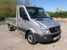USED 2011 61 MERCEDES-BENZ SPRINTER 3.0CDI Dropside Automatic (190bhp)(LWB) *AIR-CON**319 -3.0**AUTOMATIC*