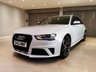 USED 2013 63 AUDI A4 4.2 RS4 AVANT FSI QUATTRO 5d AUTO 444 BHP SPORTS EXHAUST + SKY PANORAMIC ROOF + B&O SOUND SYSTEM + 20" V SPOKE ALLOY WHEELS