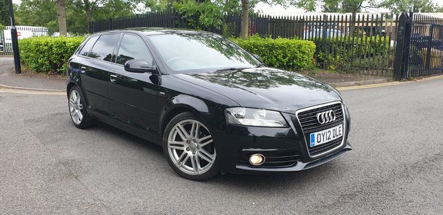 2012 12 Audi A3 2.0 SPORTBACK TDI S LINE 5d 138 BHP