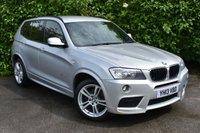 USED 2013 13 BMW X3 2.0 XDRIVE20D M SPORT 5d AUTO 181 BHP 19in ALLOYS STUNNING VALUE GREAT LOOKS